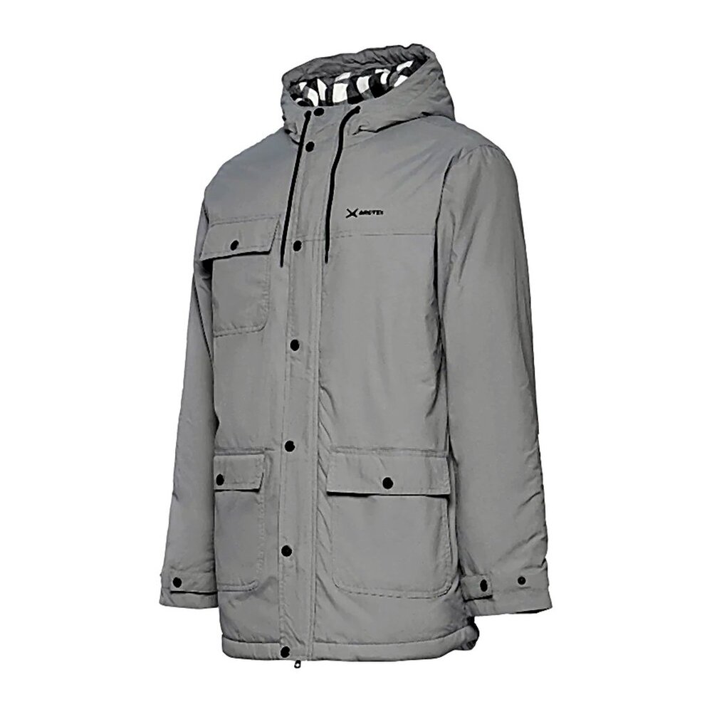NEW Arctix Mens Uphill Utility Filled Parka Jacket sz small grey